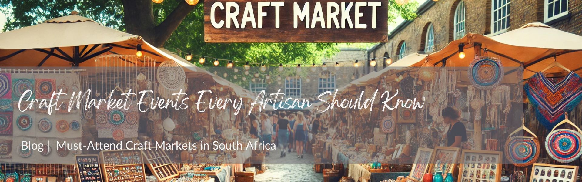 Blog - Craft markets